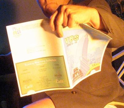 Holding the magazine — pose reference